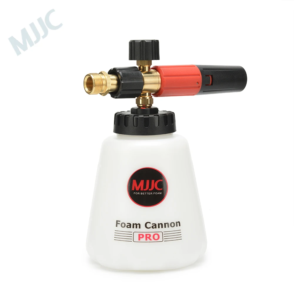 Фото Пеногенератор MJJC 1.2L Brass Snow Foam Lance Pro с резьбой M22x1.5 (наружная) №2
