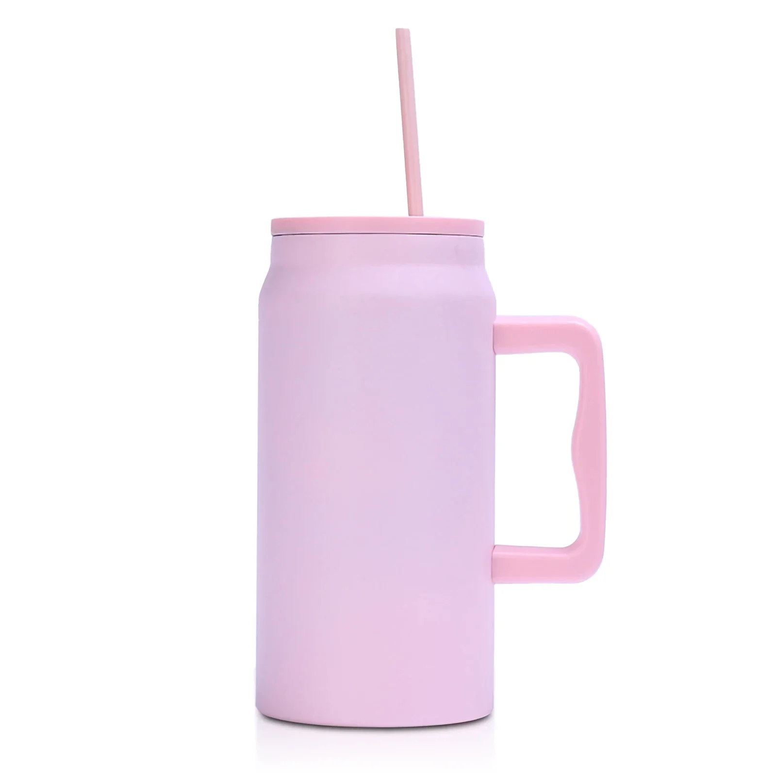 Чашка-термос из нержавеющей стали 50 унций соломенные чашки большой емкости