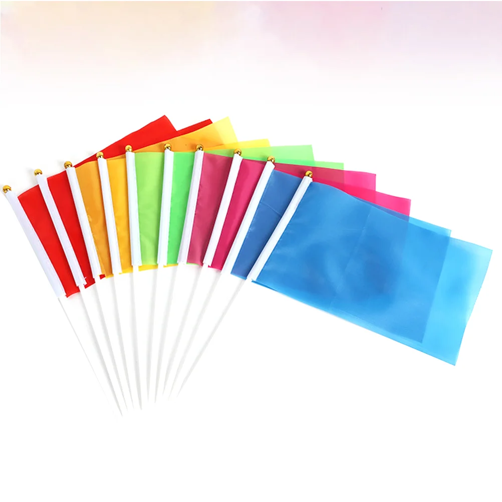 

50pcs Colorful Flags, 55x82 inch Flags Banners for Celebration or Decoration