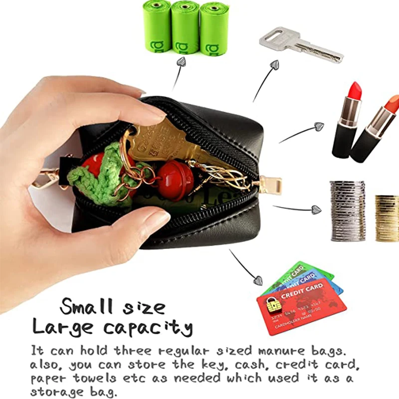 

New Arrival Dog Cleaning Supplies Pet Garbage Bag Dispenser Pick Up Poop Bags Go Out and Walk The Dog Poop Bag Storage Bag