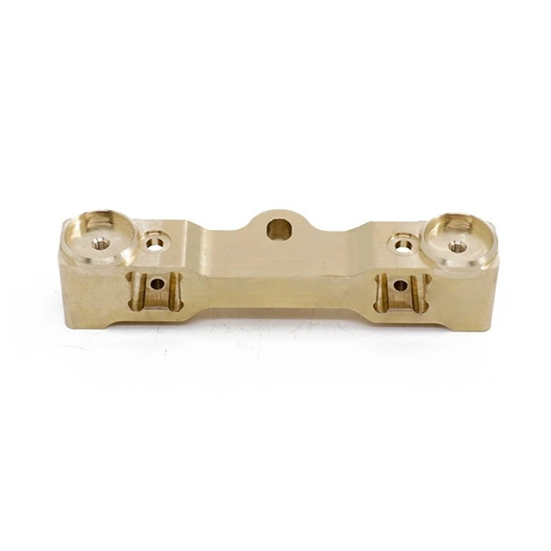 

Brass Front Beam Stand Bumper Mount Counterweight for YIKONG YK6101 6X6 1/10 RC Crawler Car Upgrade Parts