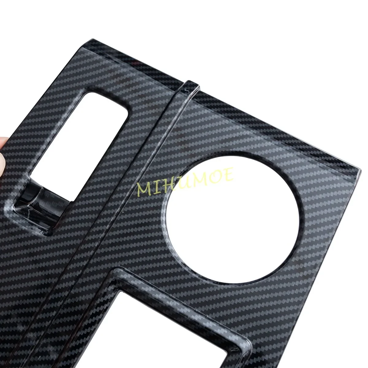 Для Mitsubishi Outlander 2022 2023 2024 карбоновая внутренняя центральная консоль переключения