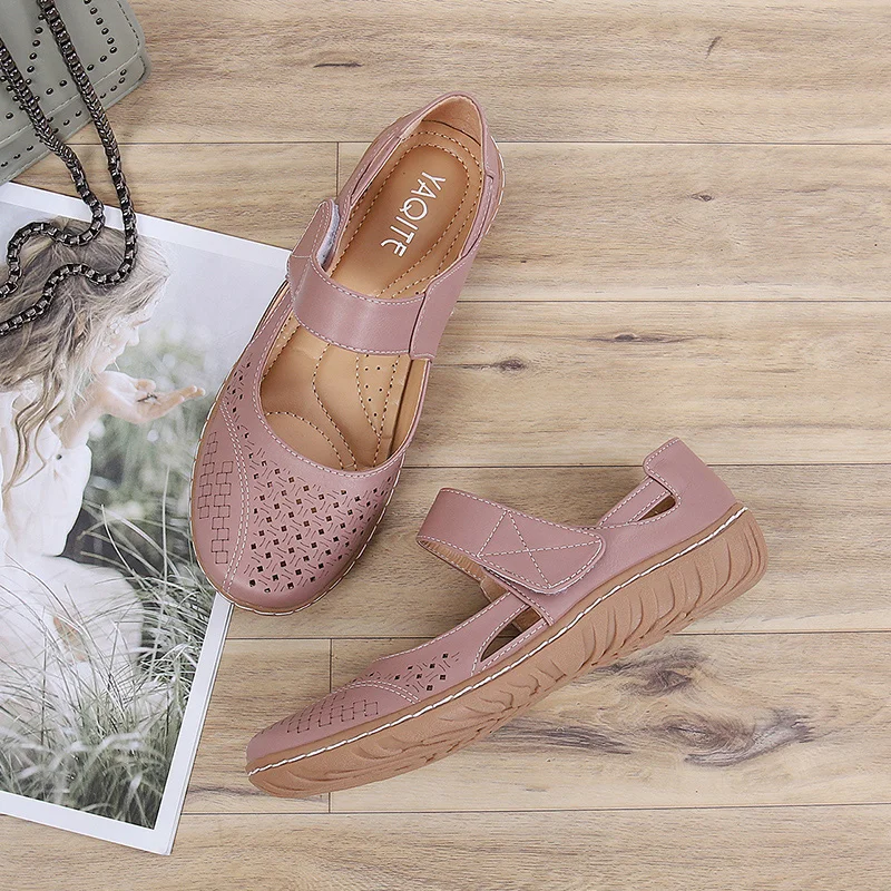 Hot Selling Closed Toe Sandals For Women And Ladies Casual Flat Shoes