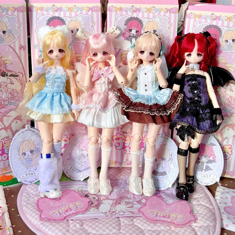 Фото МираЛаб Гард! Коллекционная фигурка-сюрприз Xiangxiang 1000% Series 1/6 BJD: Аниме-персонаж, милая настольная декоративная фигурка, подарок №2