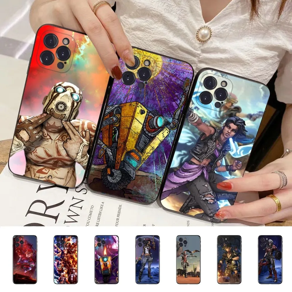 

Nobody Borderlands Phone Case Silicone Soft for iphone 14 13 12 11 Pro Mini XS MAX 8 7 6 Plus X XS XR Cover