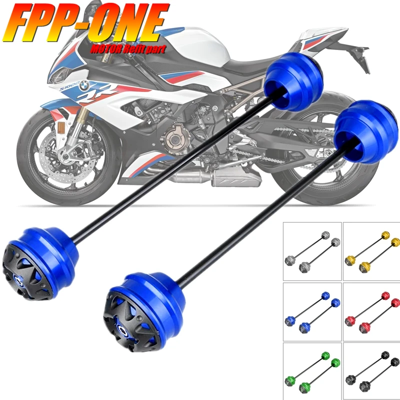 

S 1000 R RR XR Front Rear Wheel Protector Axle Fork Crash Slider For BMW S1000R S1000RR S1000XR HP4 HP2