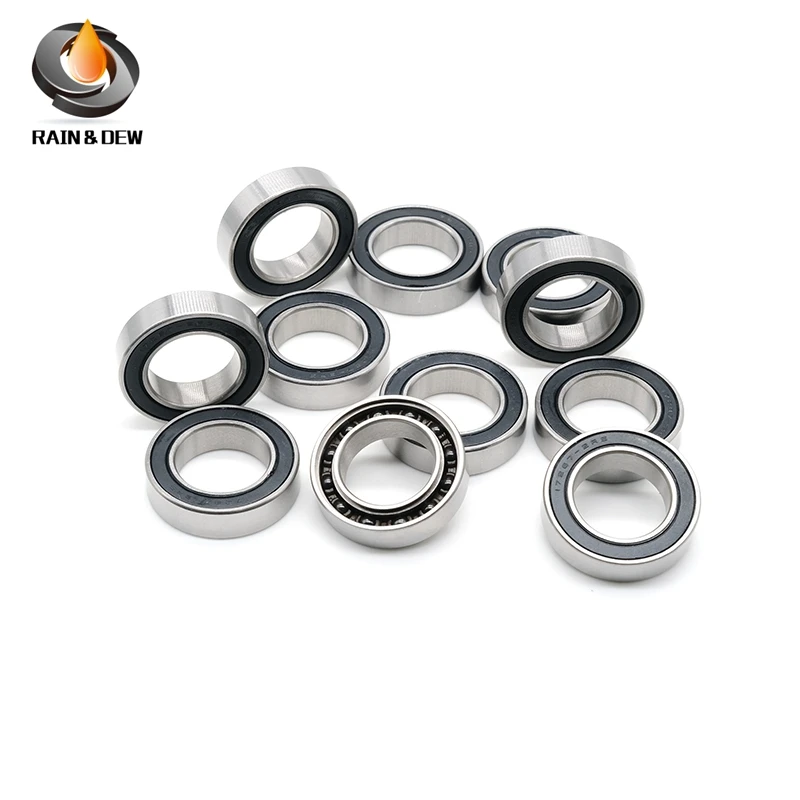 2Pcs 17287 Hybrid Ceramic Bearing 17x28x7 mm ABEC-7 Bicycle Bottom Brackets &amp Spares 17287RS Si3N4 Ball Bearings 17287-2RS - купить по