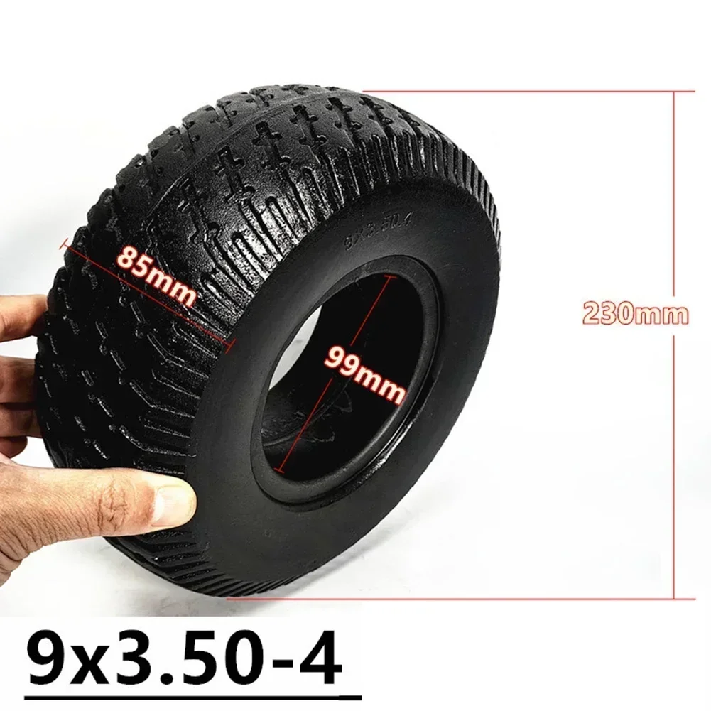 9-дюймовый электрический скутер 9*3 50-4 твердая шина противопрокольная без