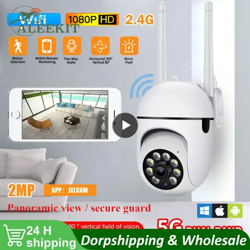 

Baby Monitor Surveillance Cameras Dual Band Wifi Camera Night Wifi Ip Camera Camera Cam 2.4g/5g Wireless Cctv