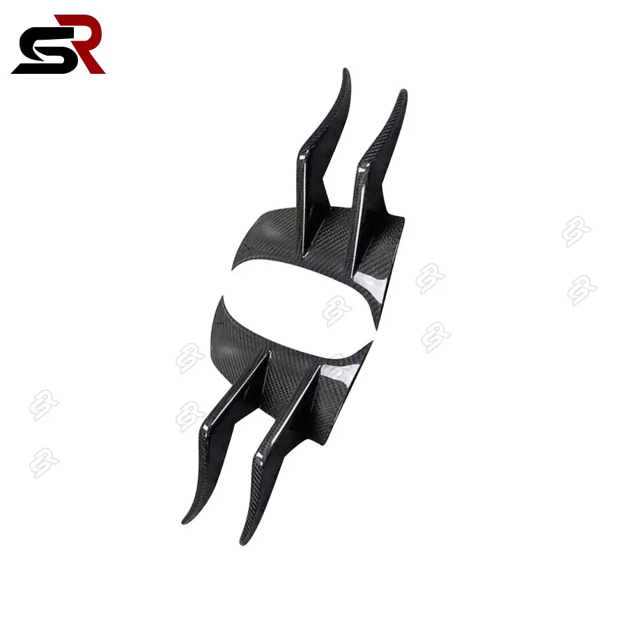 Для Mercedes-Benz AMG GT-R 2016-2019 передний бампер из углеродного волокна вентиляционные