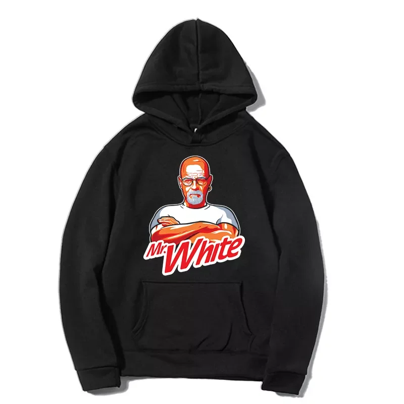 

2023New Quality Fleece Breaking Bad Sweatshirts Long Sleeve Pullover Streetwear Unisex Hoody