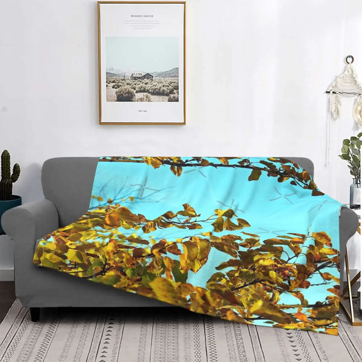 

Autumn Leaves Photography Blanket Bedspread Bed Plaid Duvets Anime Blanket Blanket Hoodie Blankets For Baby