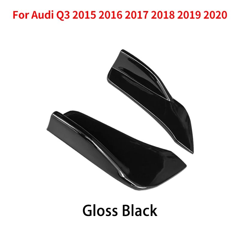 

Для Audi Q3 2015-2020, украшение для внешней части автомобиля, разветвители для заднего бампера, фартуки для багажника, диффузор, защита угла обмотки