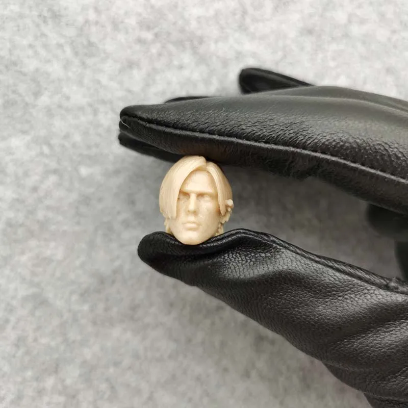 

Collection Unpaint 1/12 Scale Leon Head Sculpt for 6in SHF Action Figure Toy