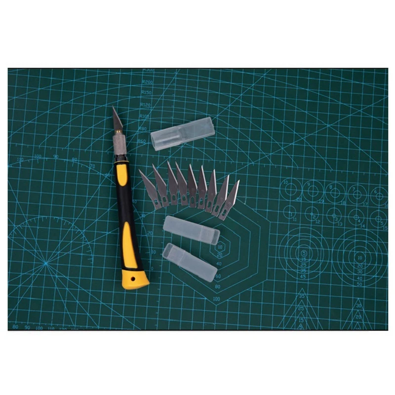 

Набор ножей для творчества с лезвиями, рабочие шаблоны, архитектурная форма, ремесло, точные ножи