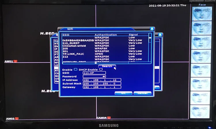 Видеорегистратор XM H.265 4-канальная гибридная система видеонаблюдения 6 в 1 4 канала