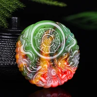 natural color hand carved jade pendant jewelry necklace fashion gift color men and women necklaces