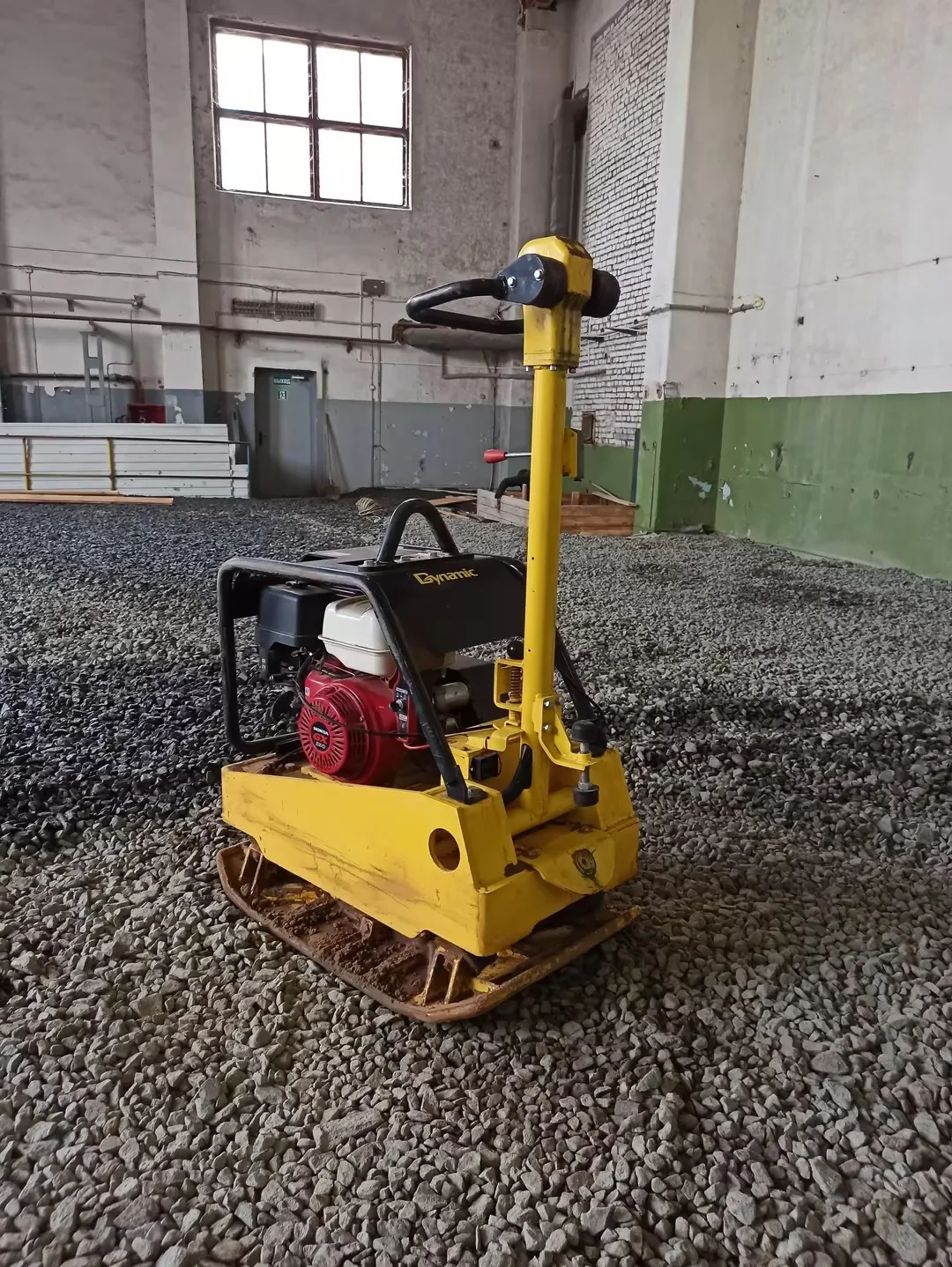 DUR-600H Вибраторная пластина Компакторная машина Ручка Пластина Компактор Вес 510 кг