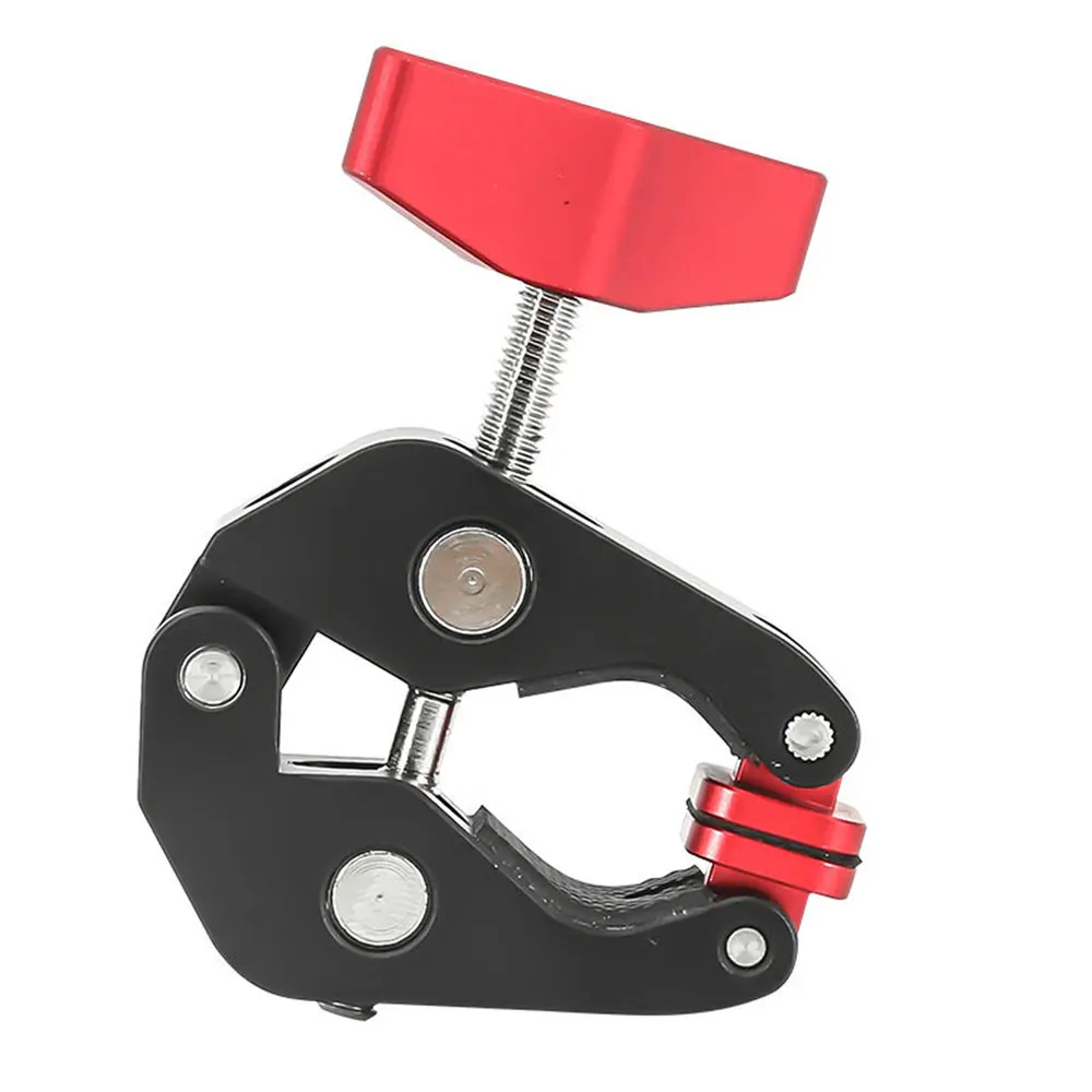 

New Super Clamp Mount Aluminum with 3/8" 1/4" Female Clip for Camera Tripod Desk Table Magic Arm Video Studio Bracket Bicycle