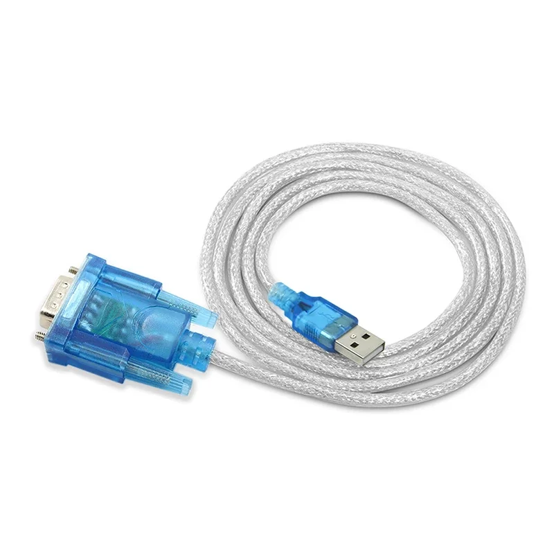Кабель-конвертер USB в RS232 DB9 последовательный 9-контактный COM-порт адаптер папа