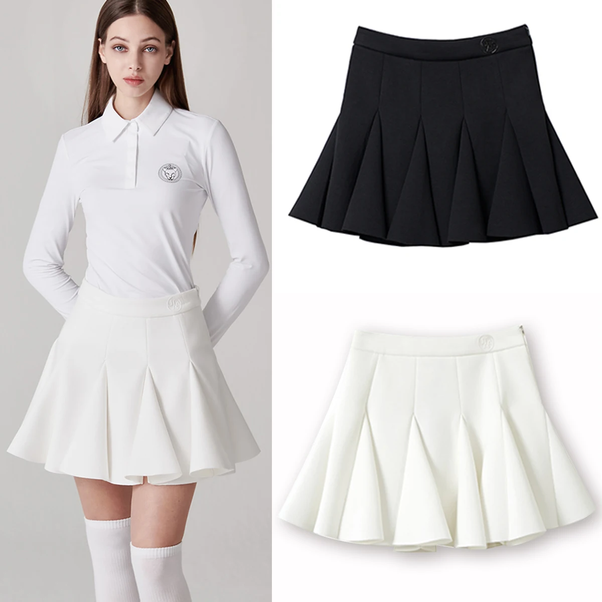 Autumn winter golf wear for women  golf skirt  2022 Women's casual sports tennis skirt