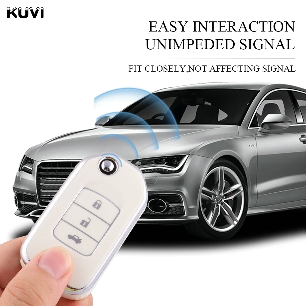 Автомобильный чехол-книжка из ТПУ для Honda Civic HRV CRV XRV