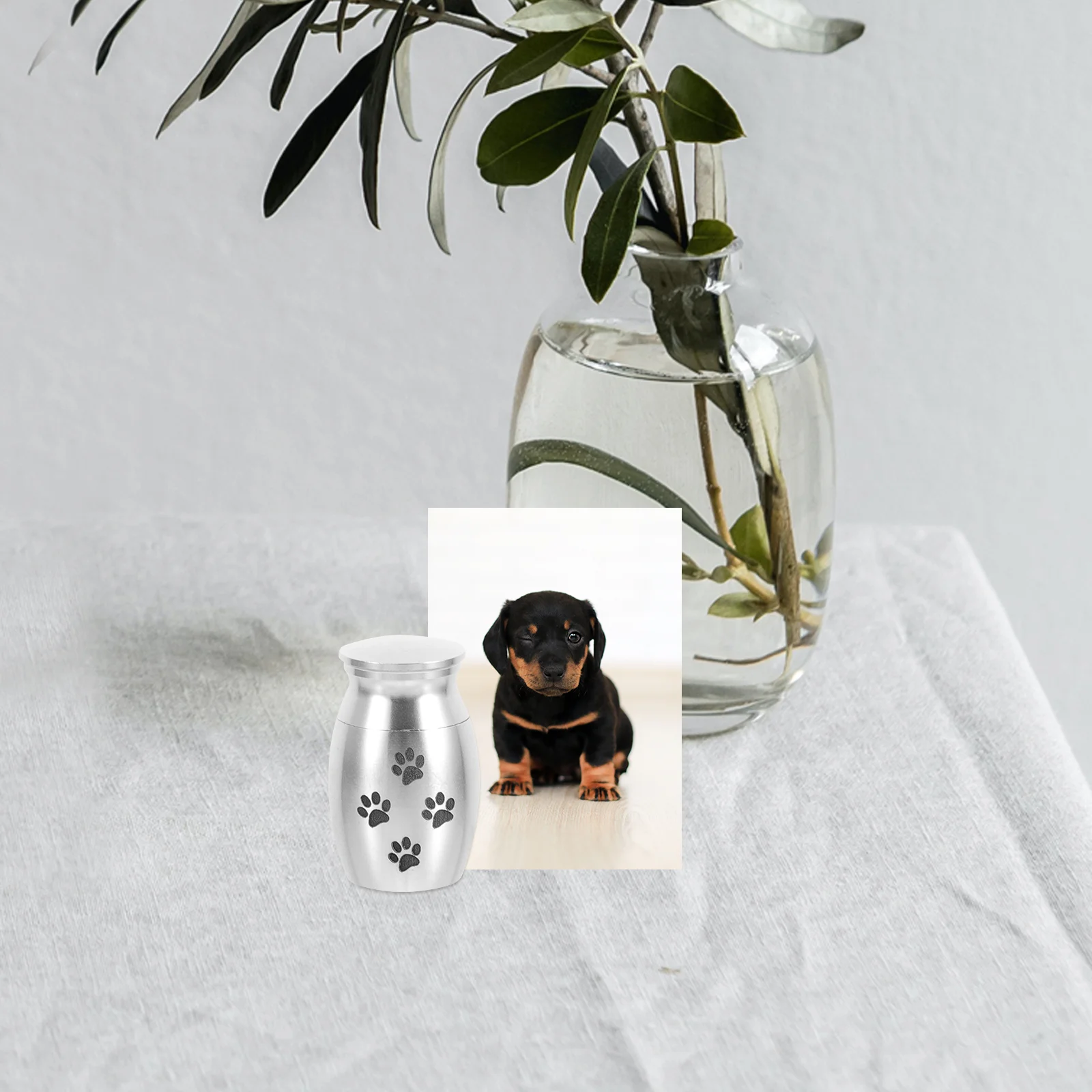 Урна для домашних животных средний декоративный металлический сувенир