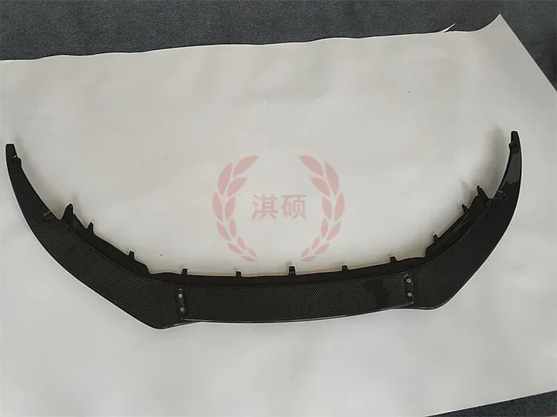 4 шт./компл. передний бампер из настоящего углеродного волокна разветвители для