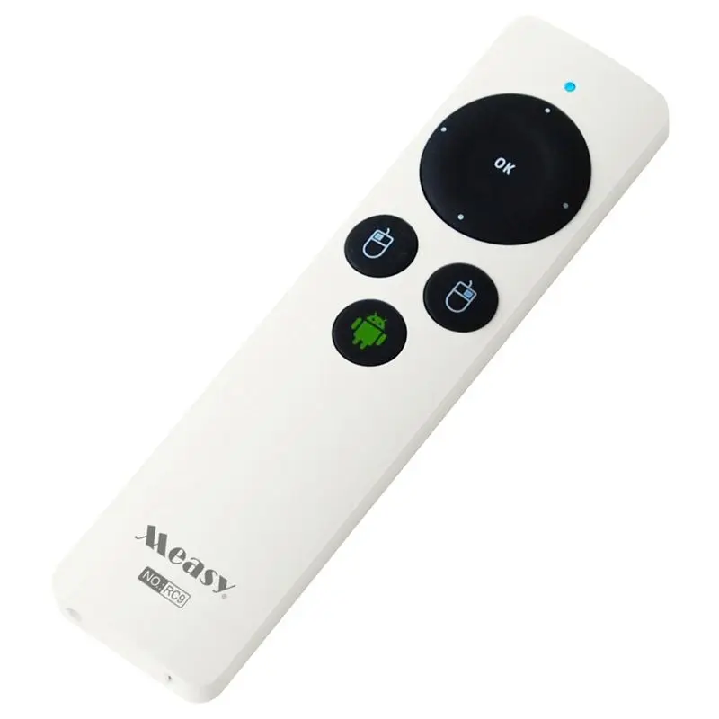 Фото Беспроводной пульт дистанционного управления Measy 2.4G Air Mouse для презентаций, совместимый с ПК, Smart TV, Android TV Box, HTPC №1