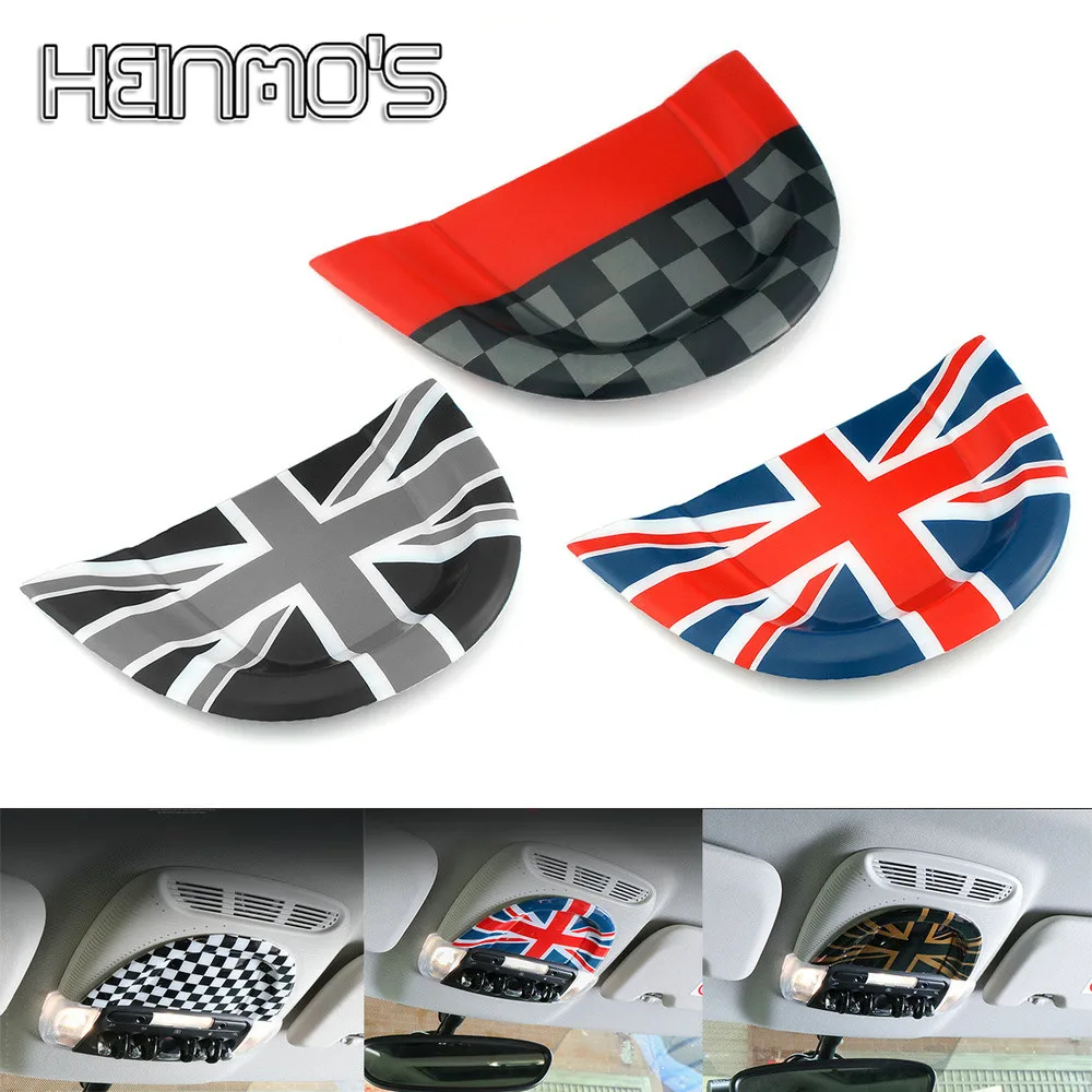 

Roof Reading Light Sticker For MINI Cooper F54 F55 F56 F60 Countryman Car Styling Interior Roof Reading Light Frame Cover