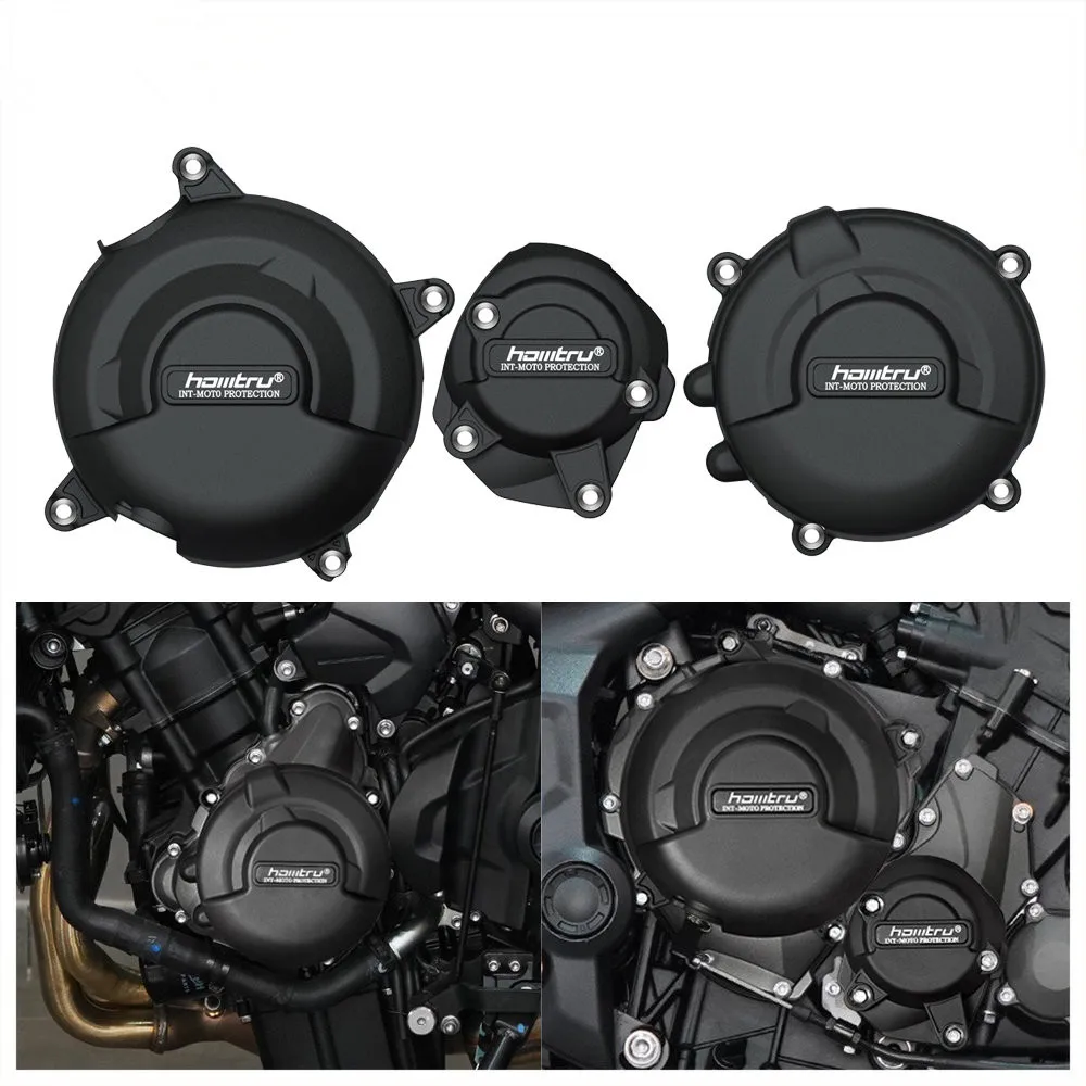 

Motorcycles Engine Cover For Triumph Trident 660 2021-2023 and Tiger 660 2021-2023 secondary enginecover set Protection