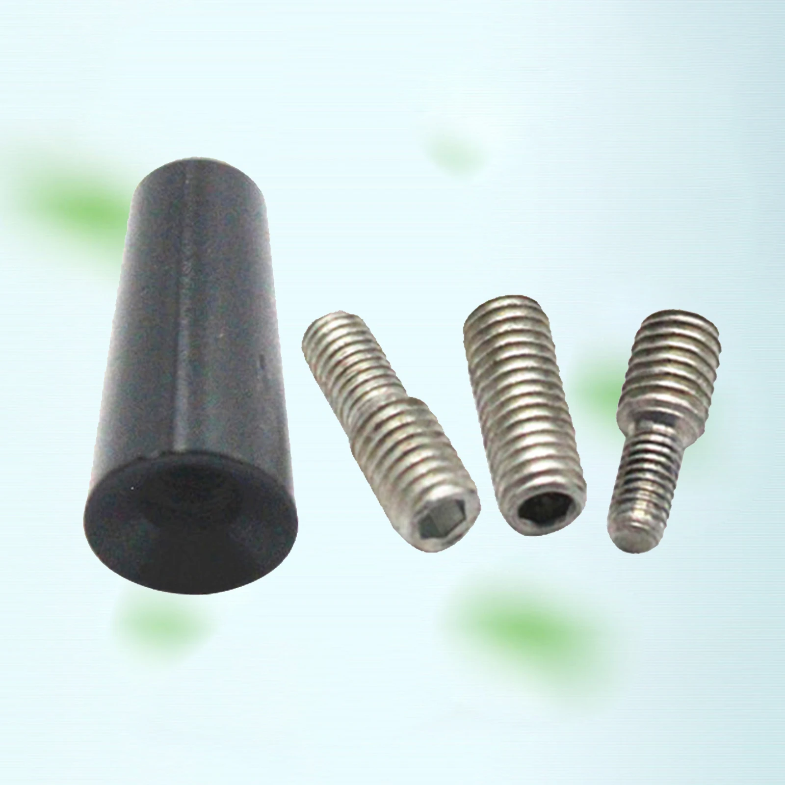 

Universal 3cm Aluminum Alloy Car Short Rod w/Screw /AM Reception Replacement, includes M6, M5 and M4 thread adapters.