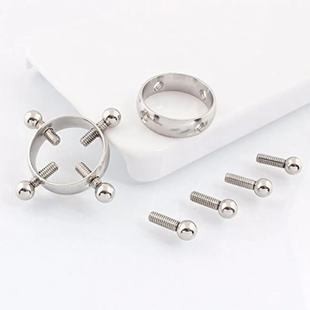 1 пара, кольца из нержавеющей стали