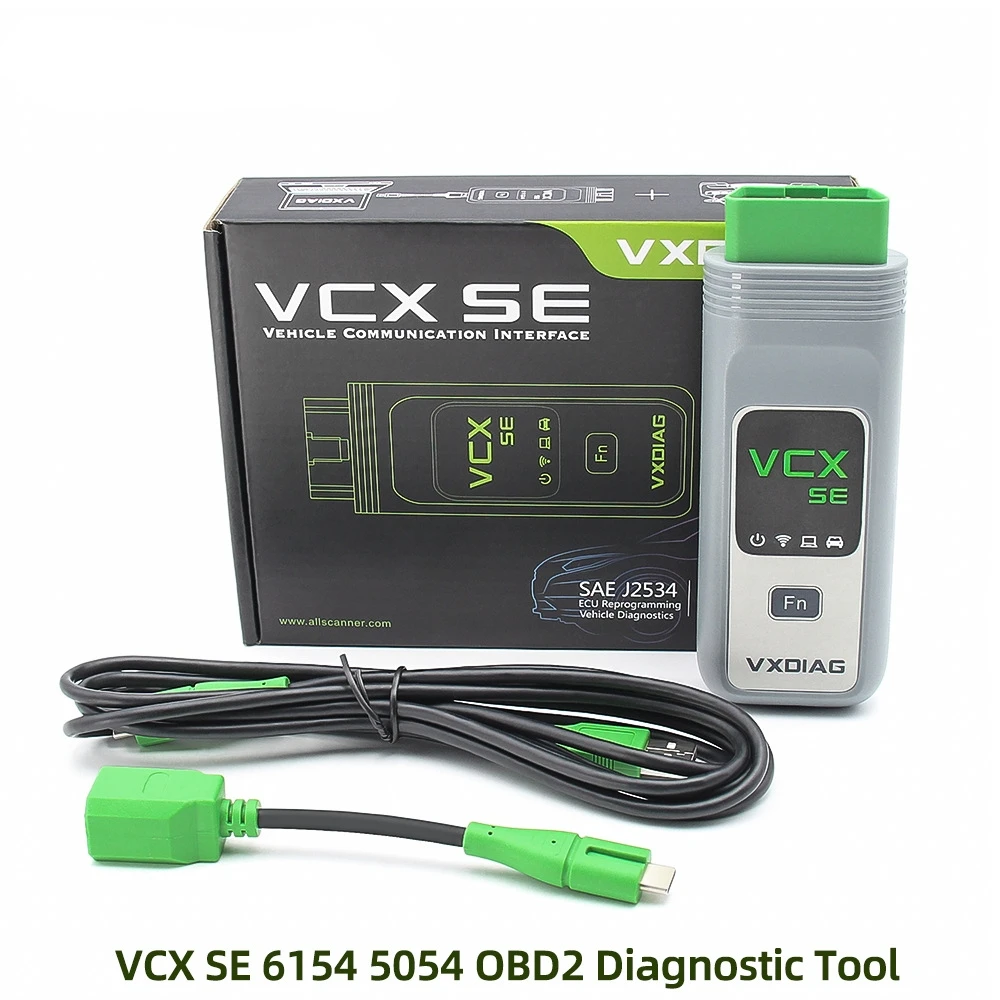 VXDIAG VCX SE 6154 5054 Vas V9.1.0 для Audi Odis диагностическая Поддержка USB и Wi-Fi соединения для Volkswagen Group и Audi