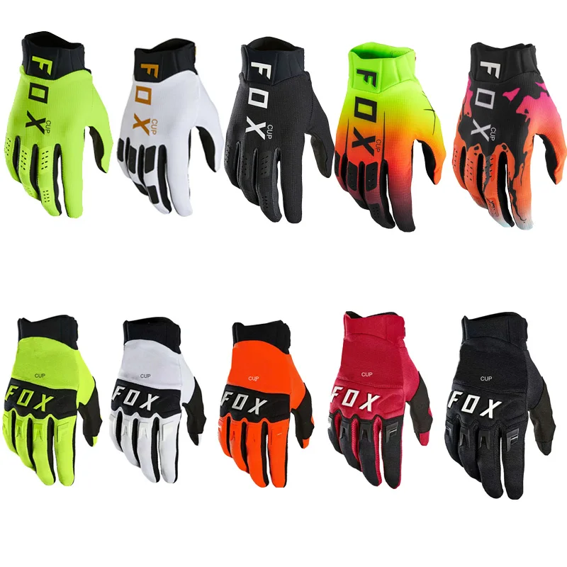 2022Bicycle Gloves ATV MTB BMX Off Road Motorcycle Gloves Mountain Bike Bicycle Gloves Motocross Bike Racing Gloves