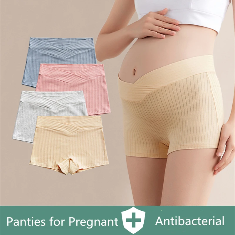 

Pregnant Women's Safety Trousers Soft Thin Section Anti-walking Spring and Summer Trousers Outer Wear Bottoming Trousers Shorts