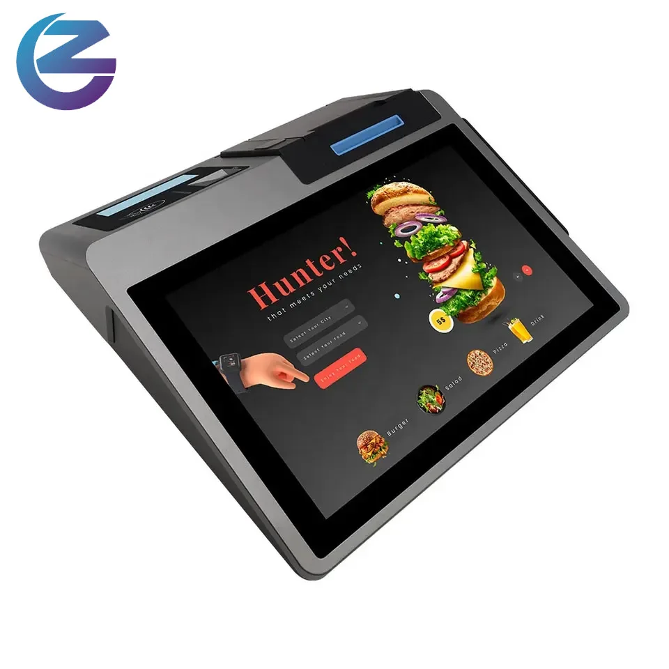 

ZCS Z100 10,1 дюймовый POS кассовый аппарат все в одном OEM Sistema Pos со сканером принтера и ящиком для наличных денег