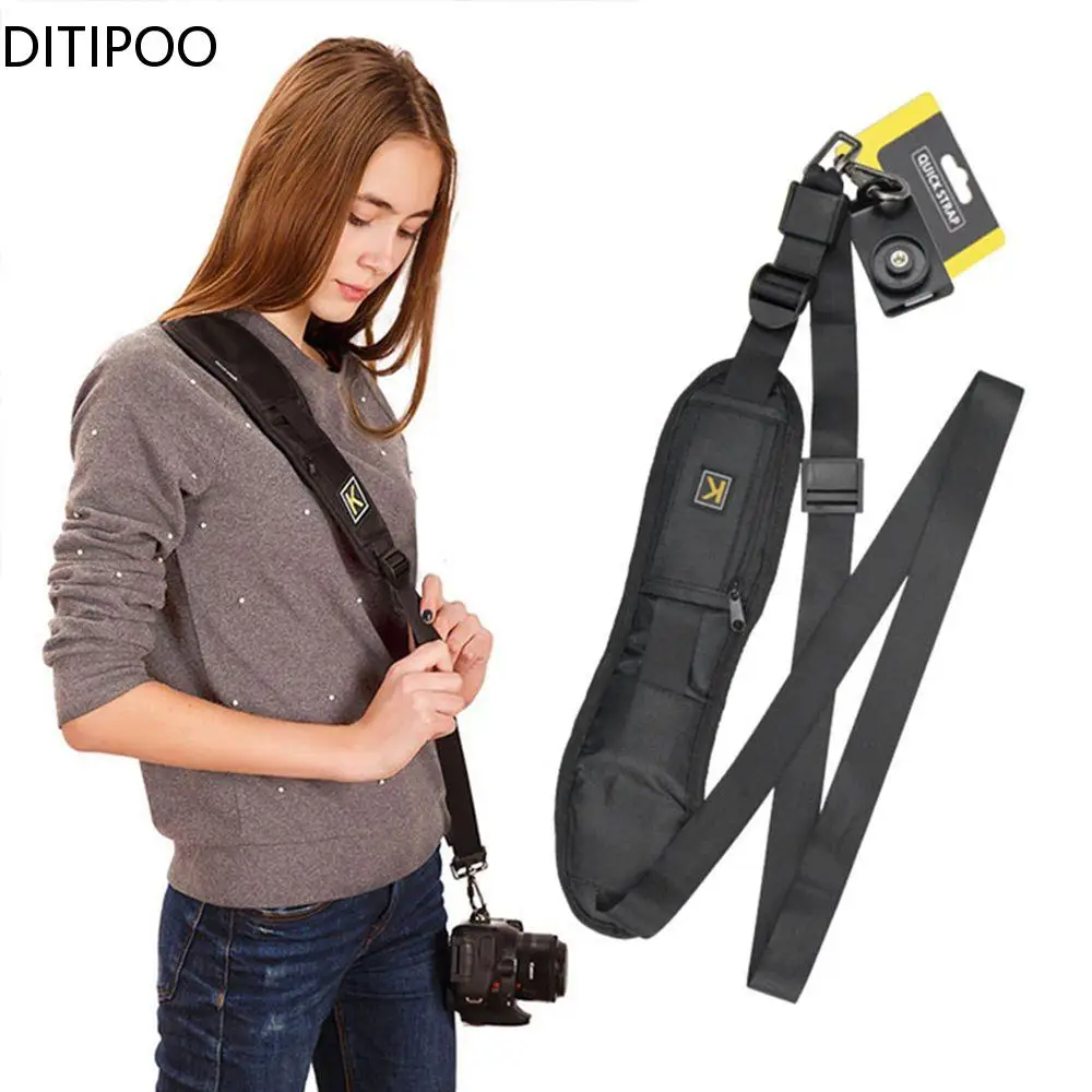 

Adjustment SLR Fastening Rapid Sling Belt Camera Strap Shoulder DSLR Belt