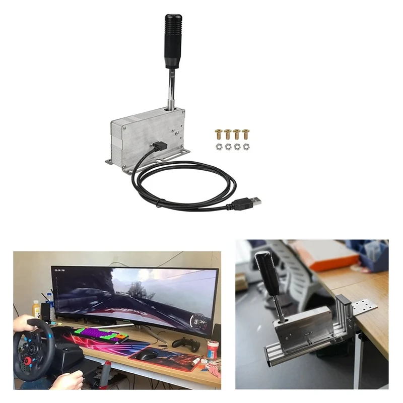 Фото ПК USB гоночные игры последовательный переключатель передач H SIM-карта для Logitech G25 G27 G29 G920 G923 Thrustmaster T300RS/GT T500 №3