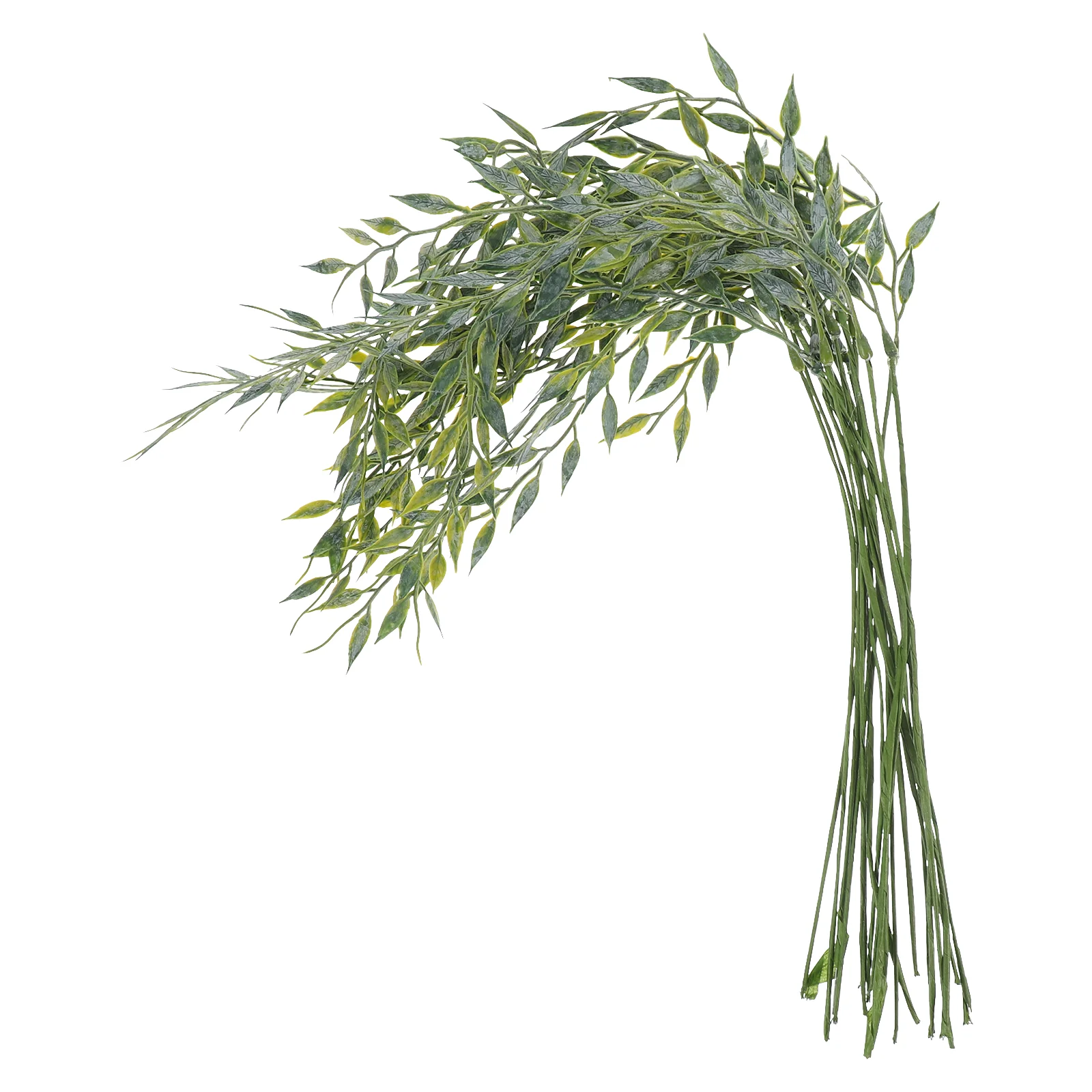 20 шт. искусственные ветки ивы имитация листьев декор для вазы стебли растений