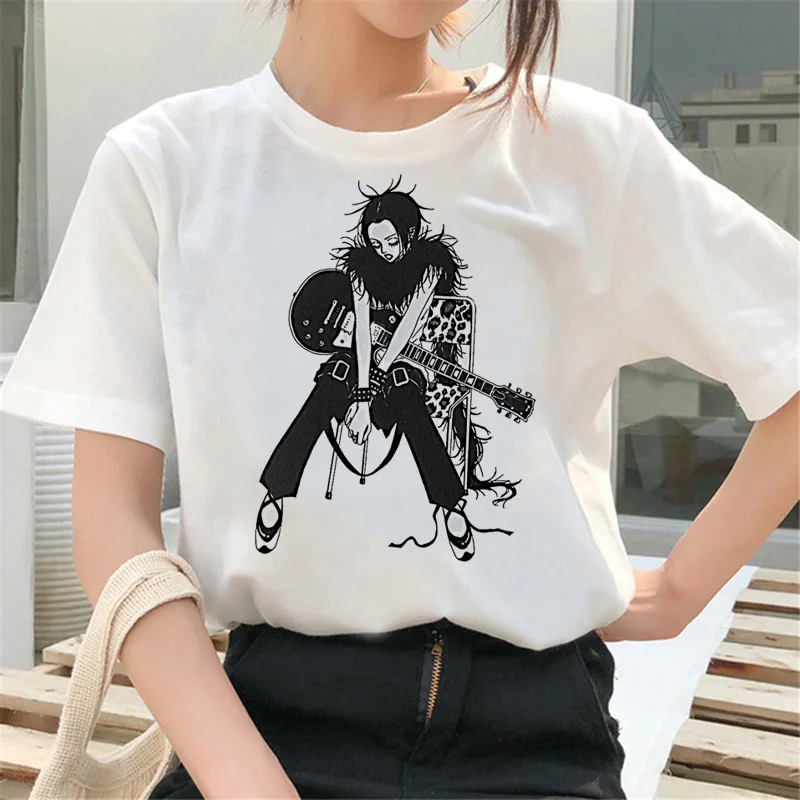 

Мужская летняя футболка-топ с принтом манги