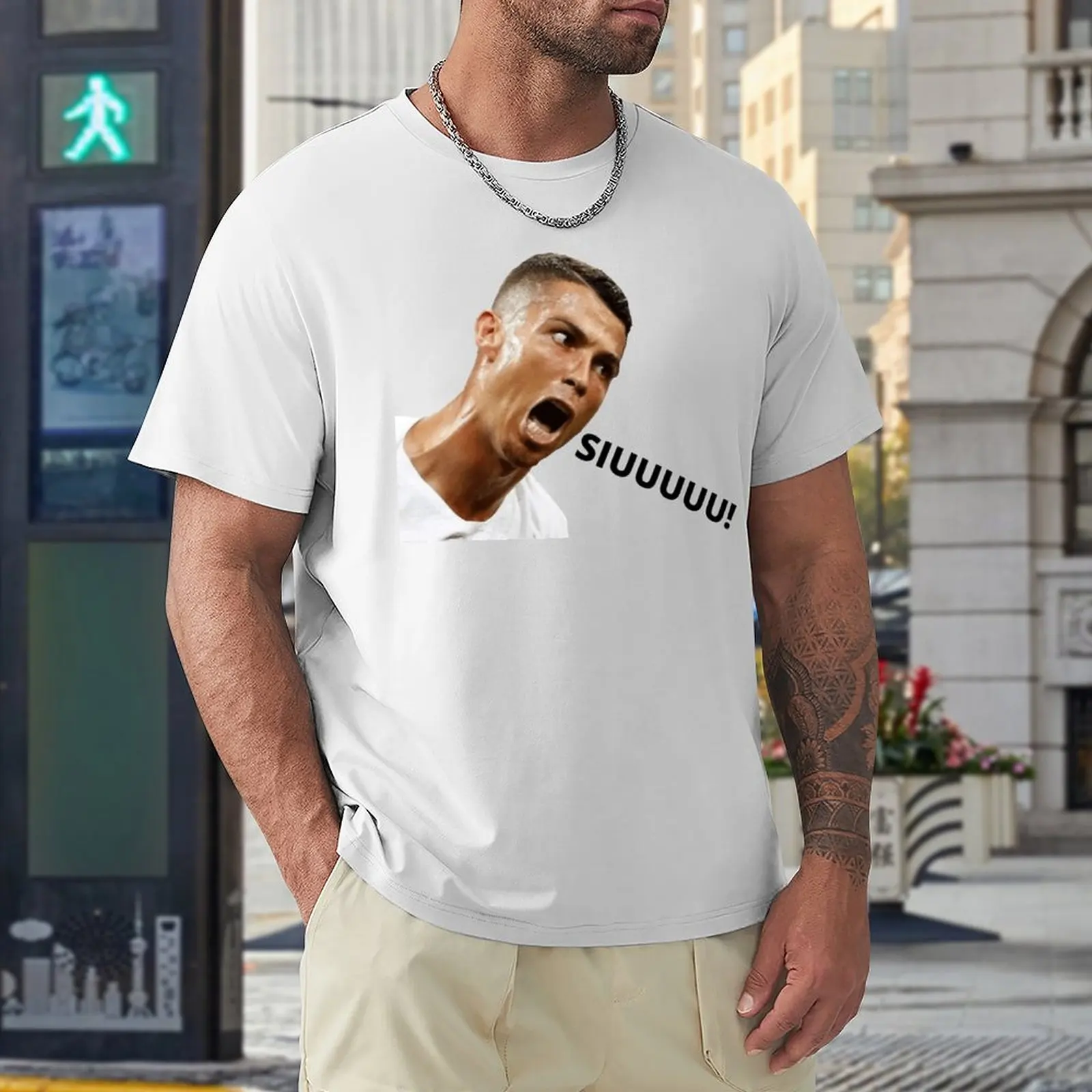 

Brazil (3) Cristianoes And Ronaldoes Football Gift Campaign Title Classic Top Tee High Quality Activity Competition Eur Size