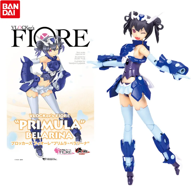 

Genuine Mobile Suit Girl Action Figure Vlocker's Fiore Primula Belarina Movable Model Anime Action Figure Toys for Children
