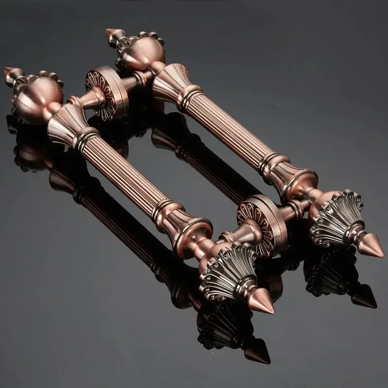 1 шт. Qinggu медная дверная ручка для отеля европейская антикварная деревянная вилла