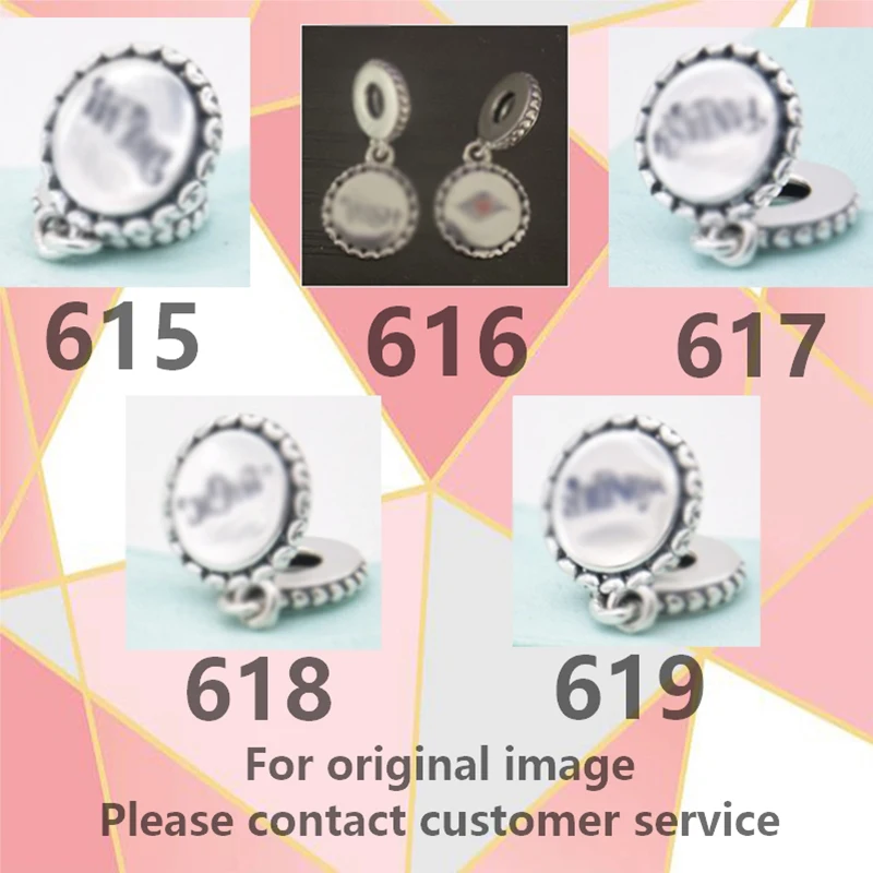 

2022 Fashion New 100% High Quality S925 Sterling Silver Wish Pendant Series Women's Original Diy All-match Dating Jewelry