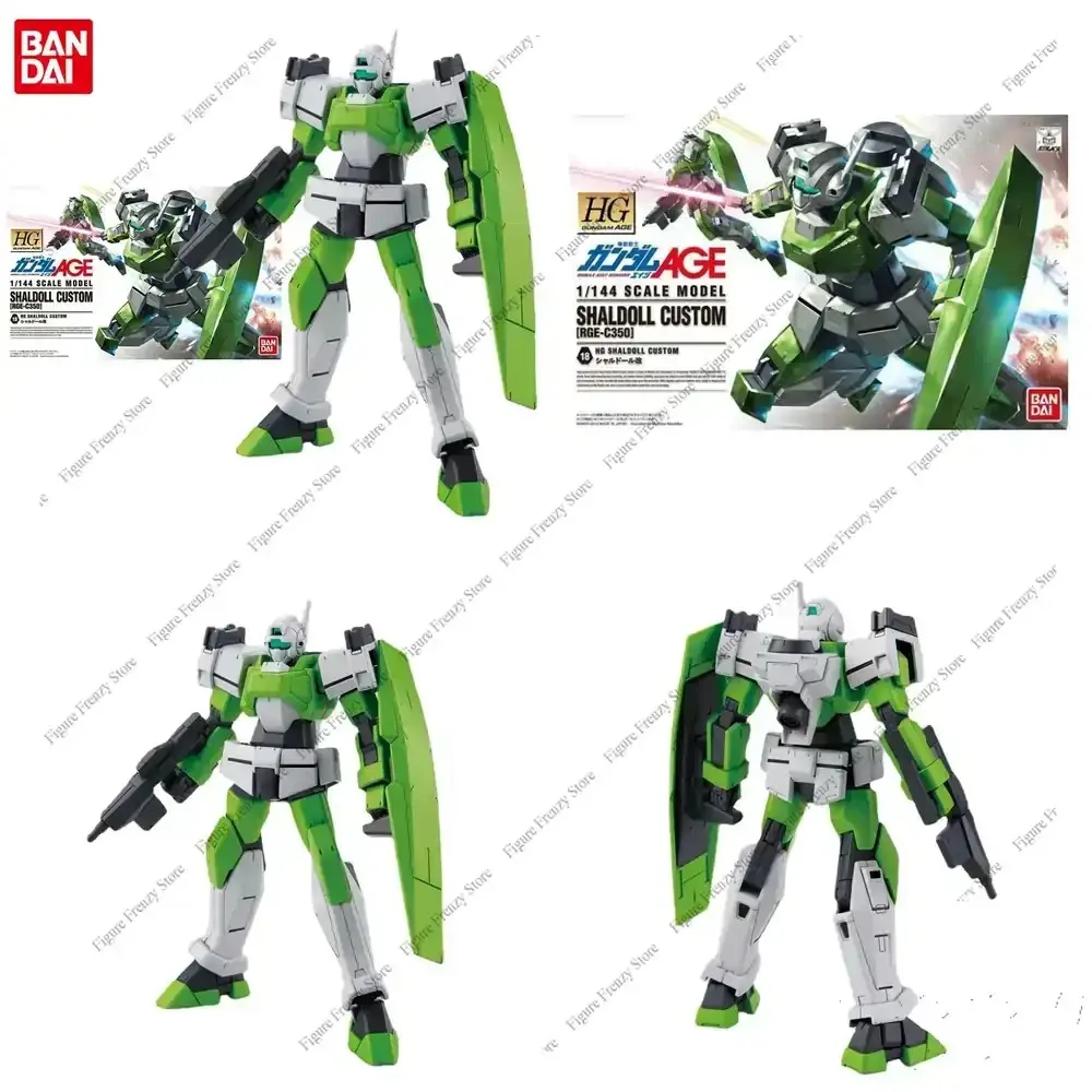 Специальное предложение: Сборная модель Bandai Gundam HG AGE 1144 RGE-C350 Shaldoll Custom, оригинальная фигурка Gunpla, коллекционная игрушка (art.: 3920da412505e) - 3920da412505e