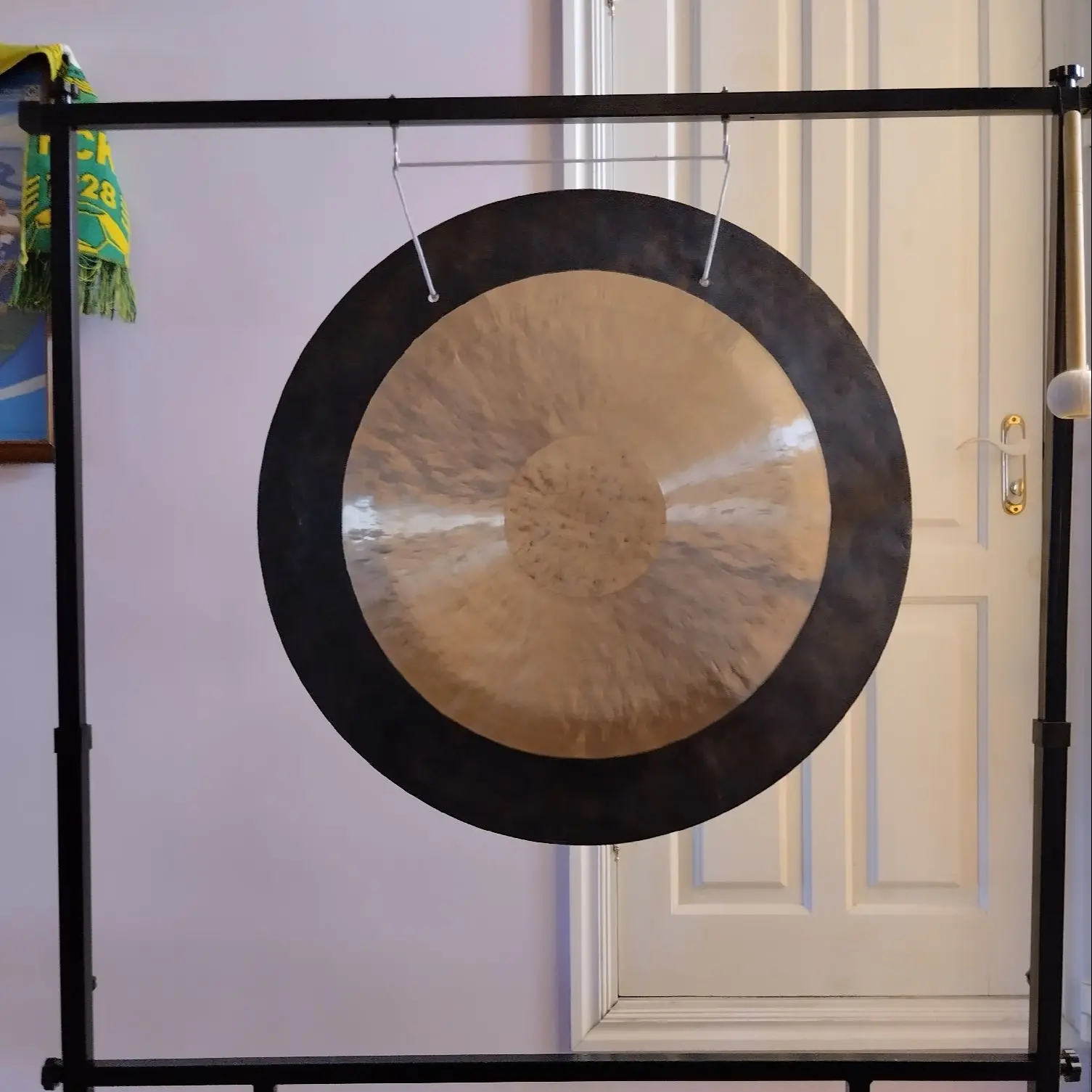 

Высококачественный 20-дюймовый (50 см) ветряной Гонг с глубокой волной с деревянным молотком