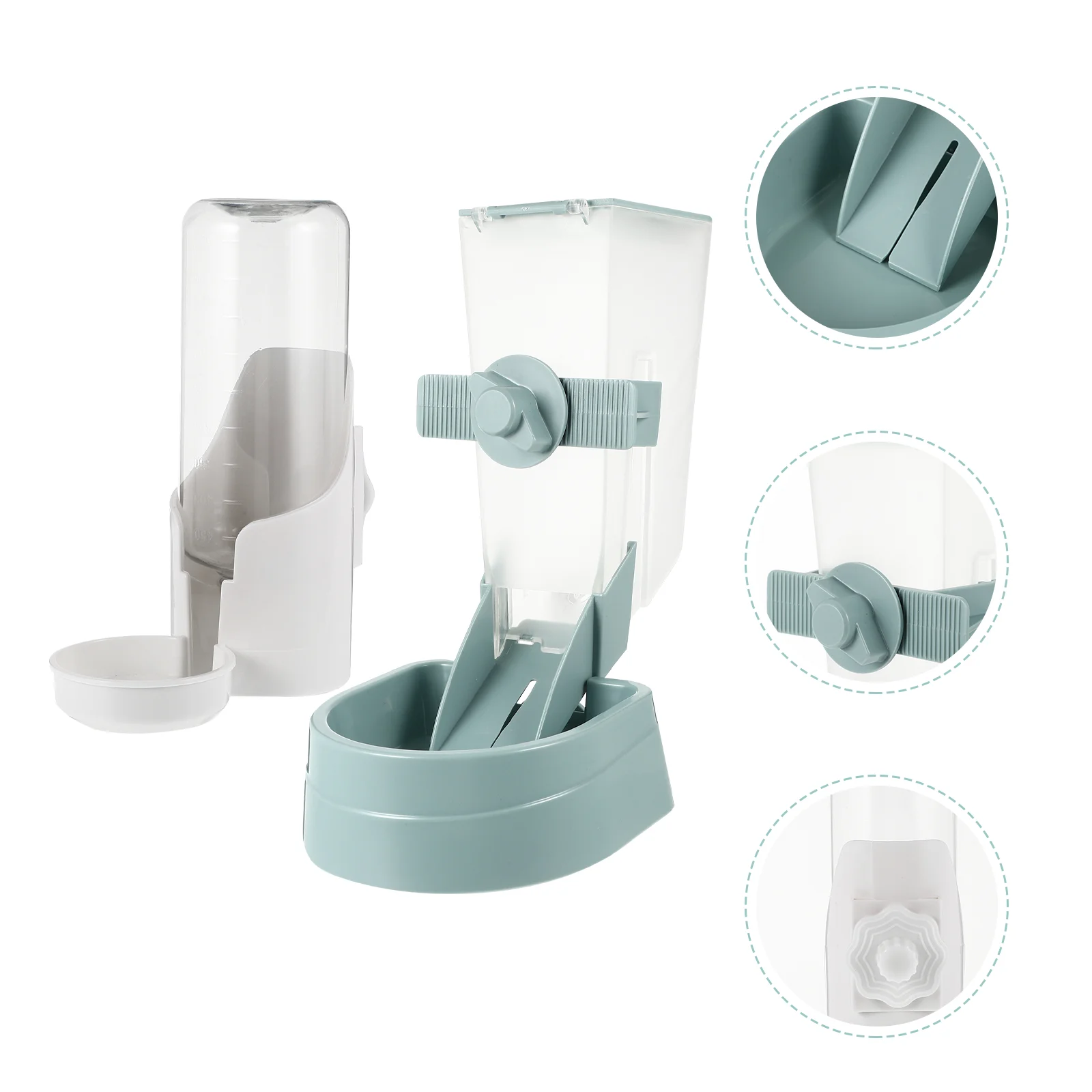 

2pcs Automatic Feeding Bowl Pet Feeder Pet Water Feeding Bowl Food Bowl