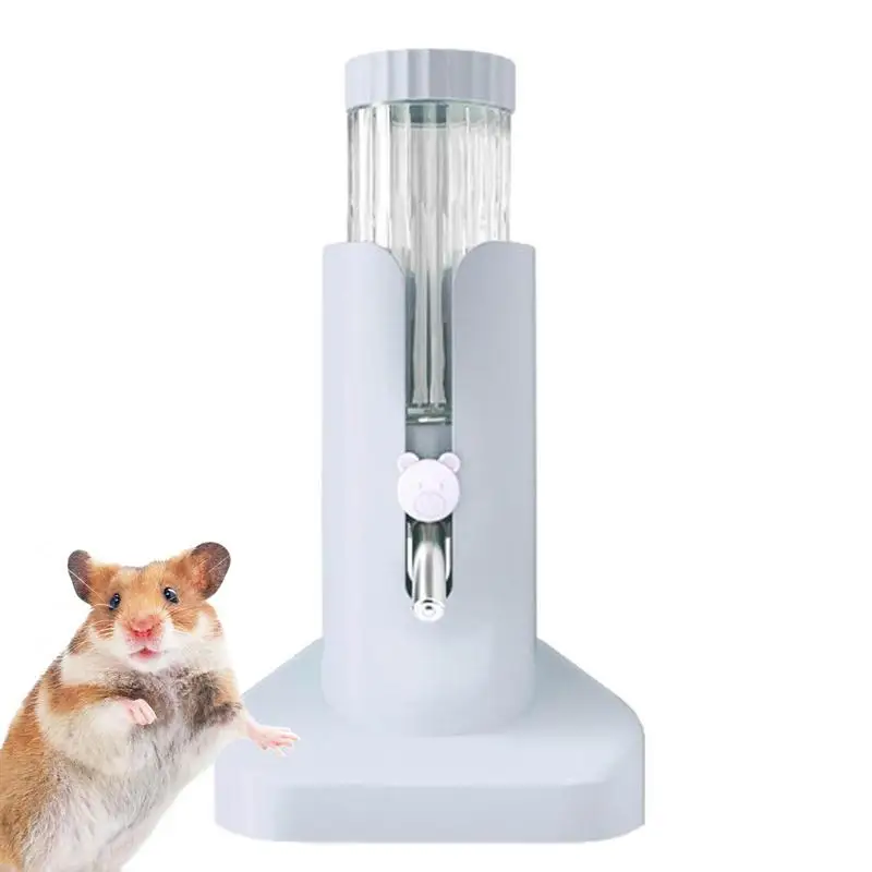 

Hamster Water Bottle Stable Little Pets Automatic Drinking Water Dispenser With Rolling Balls Standing Water Container Feeding