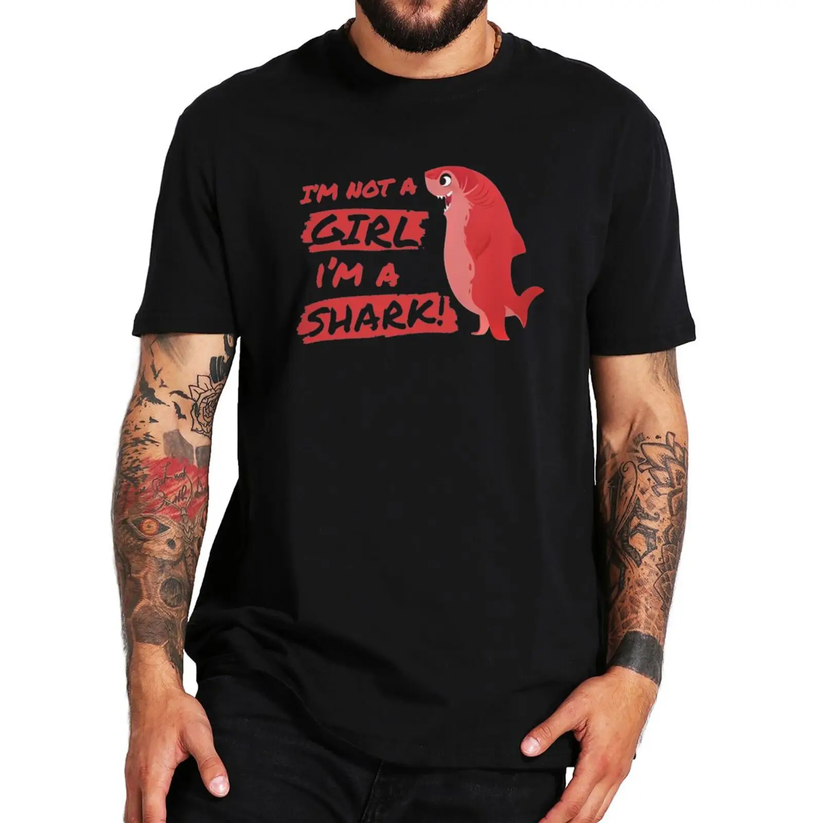 

Nimona I'm Not A Girl Shapeshifting Hero T Shirt Animated Film Anime Fans Tee Tops 100% Cotton Unisex Summer Casual T-shirts